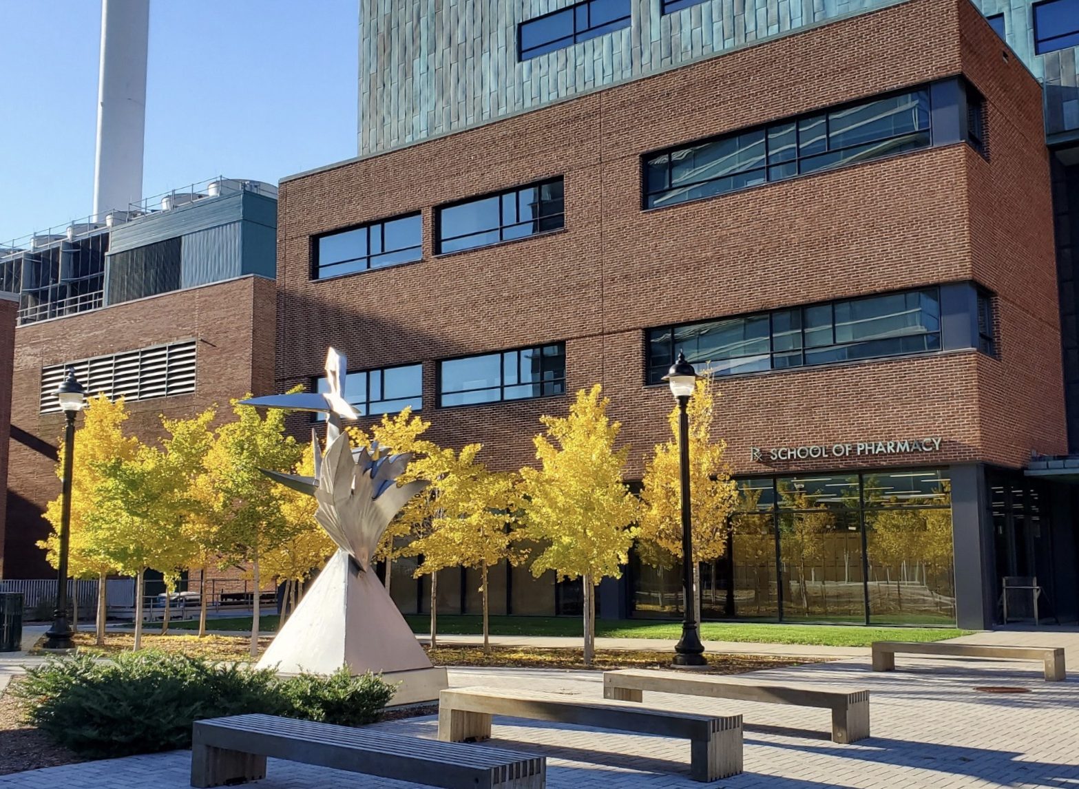UConn School of Pharmacy building